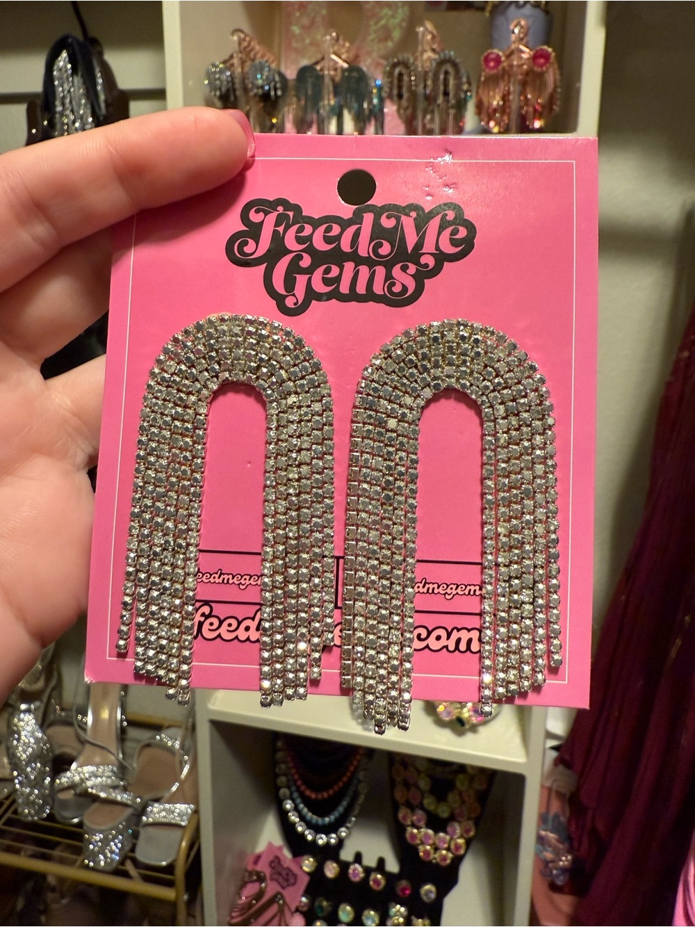 Feed me gems silver rainbows